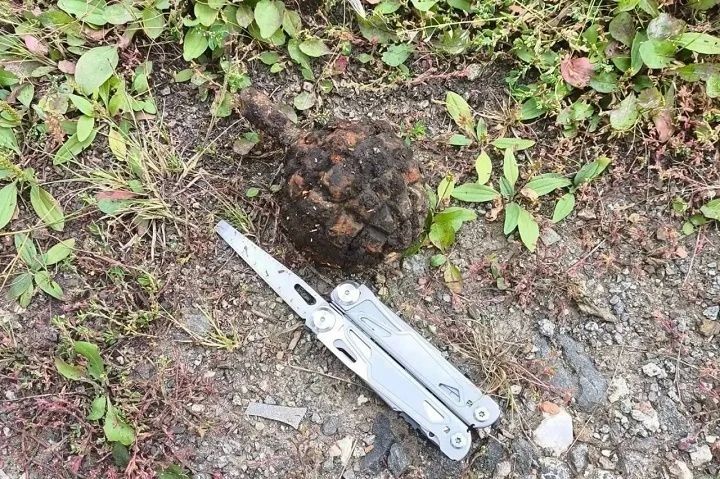 Под Екатеринбургом обезвредили немецкую гранату Под Екатеринбургом обезвредили немецкую гранату