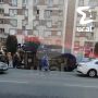 Машина реанимации перевернулась на Малышева в Екатеринбурге