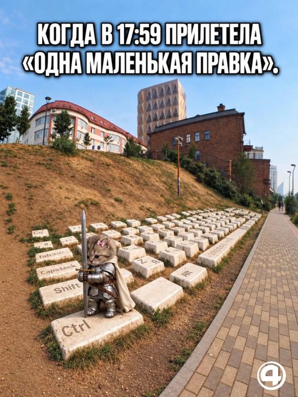 Для жизни в Екатеринбурге иногда нужны доспехи Для жизни в Екатеринбурге иногда нужны доспехи